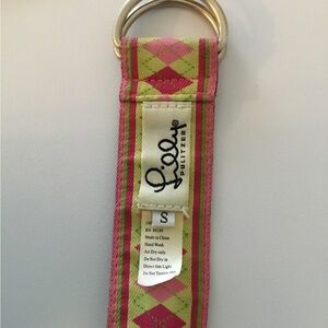 Lilly Pulitzer Pink and Lime Green Vintage